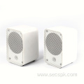 4" plastic desktop speaker box